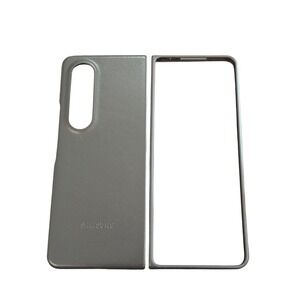 Mm7U Samsung Leather Cover for Galaxy‎ Z Fold4 – Black